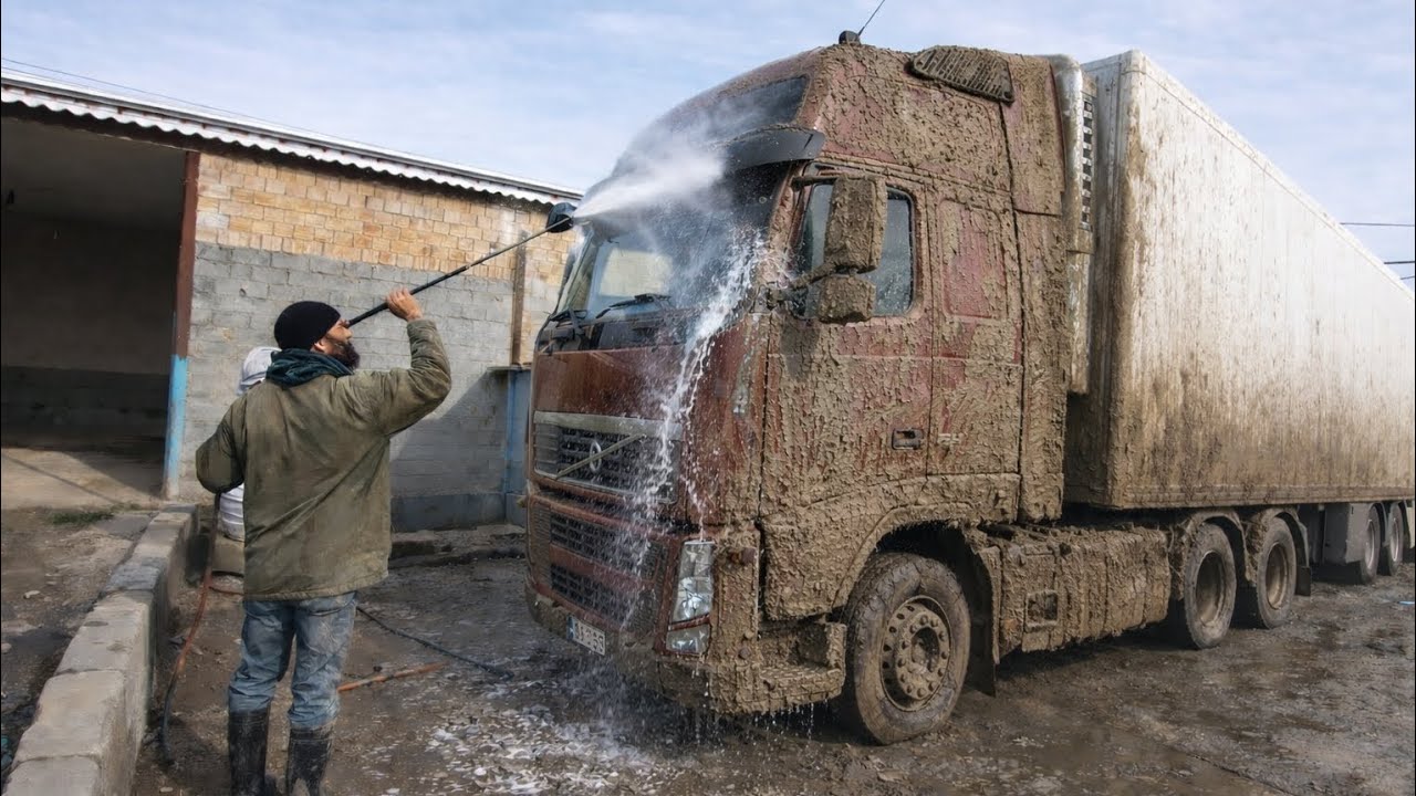 Extreme Mud Cleanup 😱 This Truck Comes Back to Life! | Viral Truck Wash(ASMR)