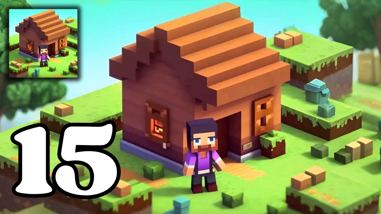 Craft Valley - Building Game | Gameplay Walkthrough Part 15 | island Builder | Android, iOS