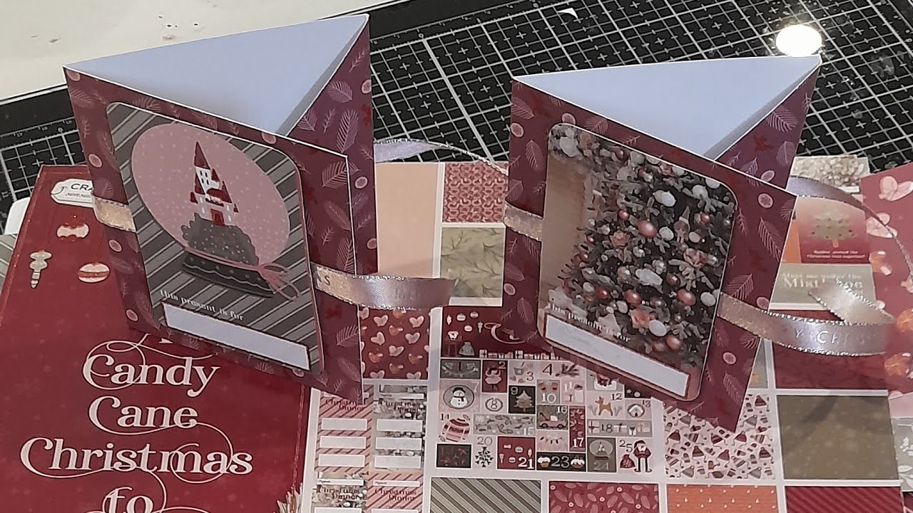 TUTO PORTEFEUILLE POCHETTE 100%ACTION #scrapbooking #noel #pochette