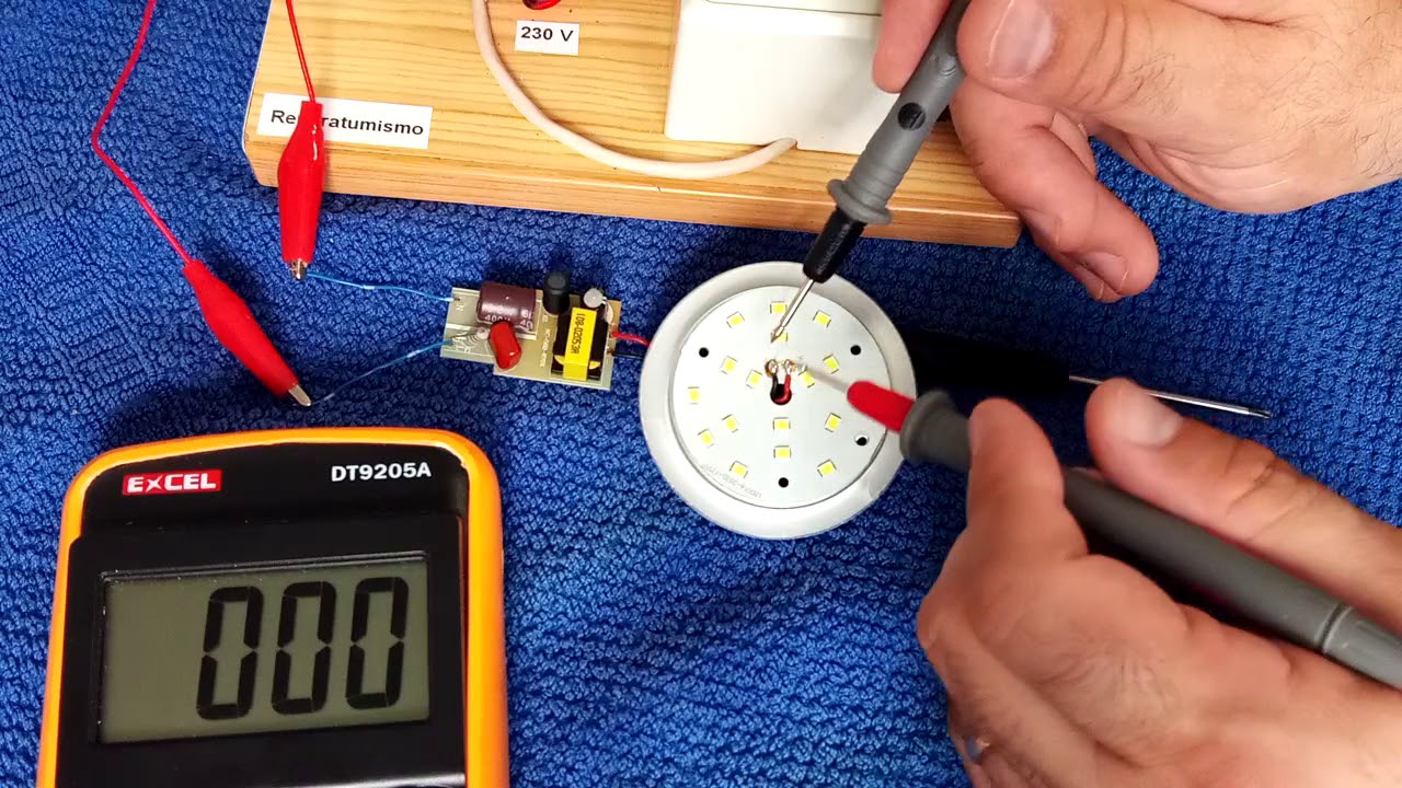 COMO AVERIGUAR QUE LED SE HA QUEMADO EN UNA BOMBILLA LED
