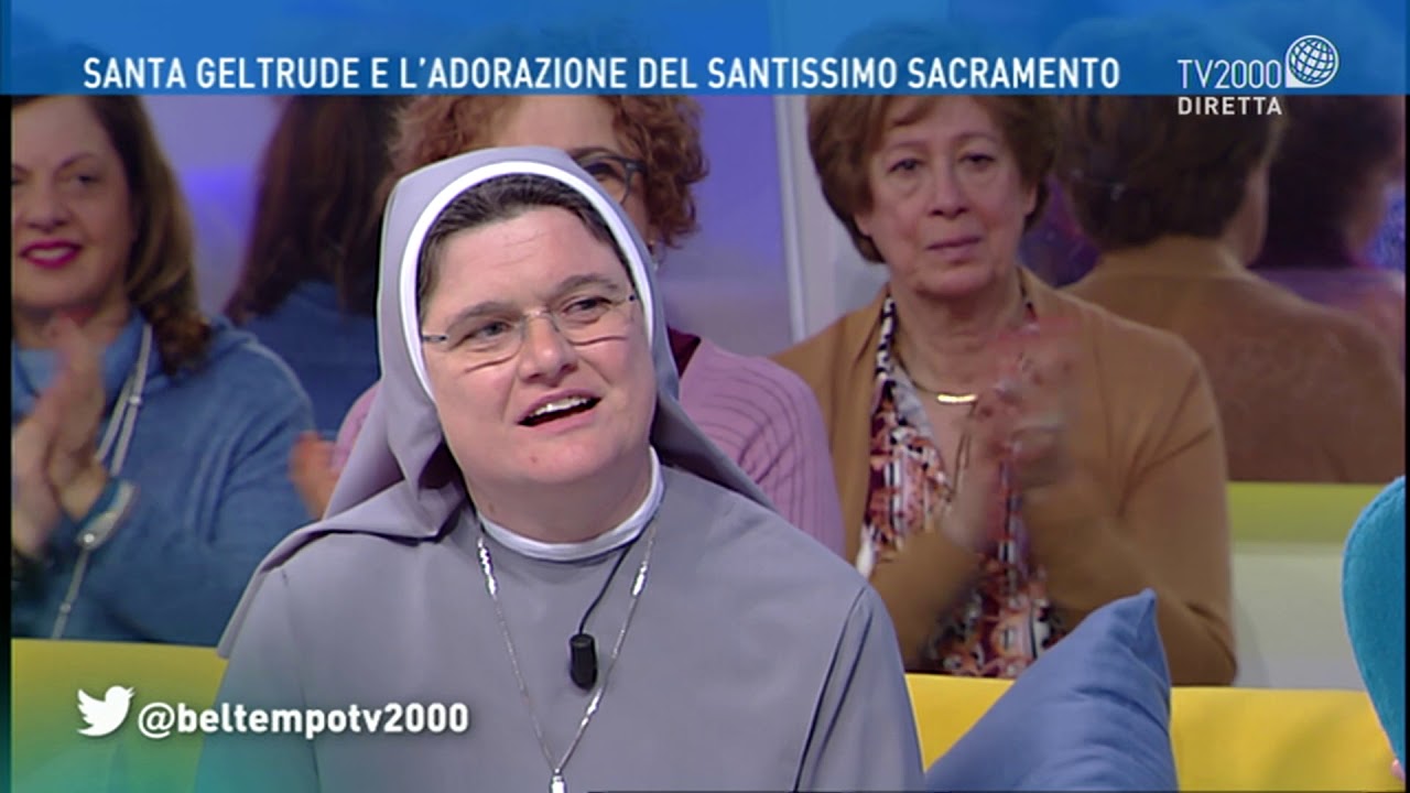 Santa Geltrude e l'adorazione del Santissimo Sacramento