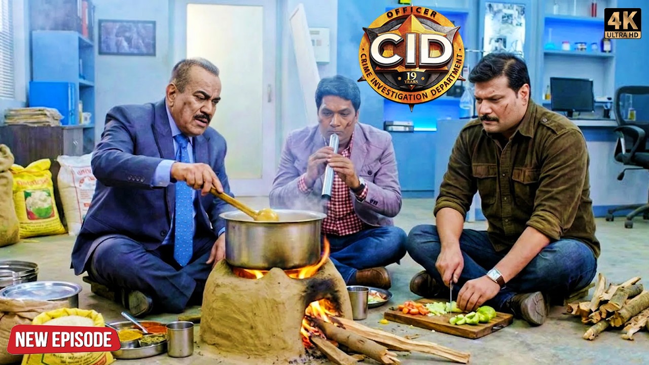 ACP प्रद्युम्न, दया और अभिजीत ने पहली बार चूल्हे पर खाना बनाया | CID | सी.आई.डी. | Latest Episode