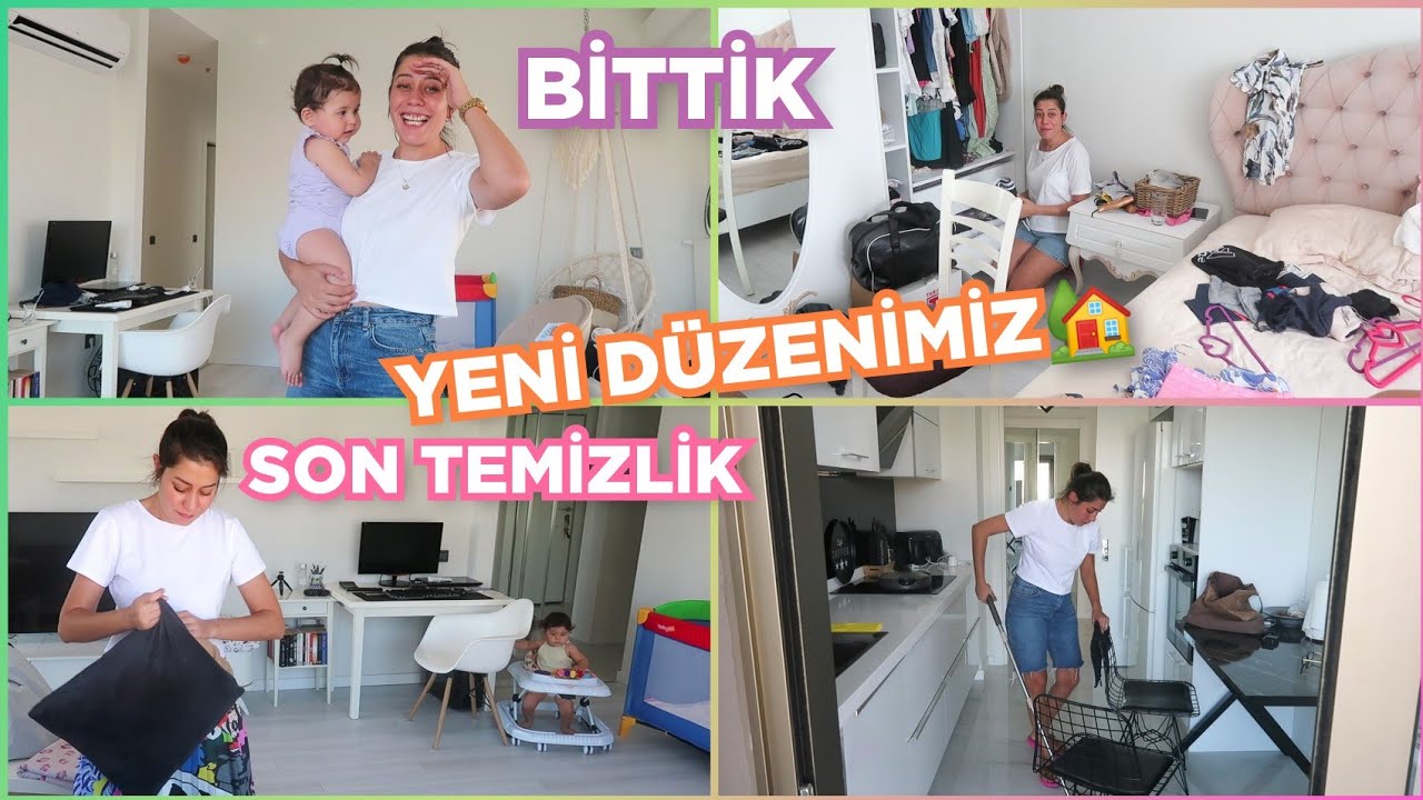 SONUNDA BİTTİ, YENİ EVİMİZE YERLEŞTİK♥️PERDE VE AVİZELER TAKILDI, YENİ DÜZENİMİZ🏡TUĞBA CANER VLOG