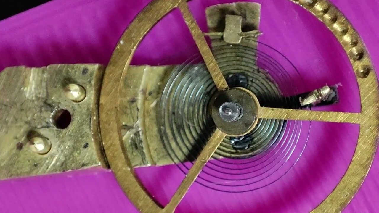 RELOJ DE BOLSILLO #6 adaptando el volante