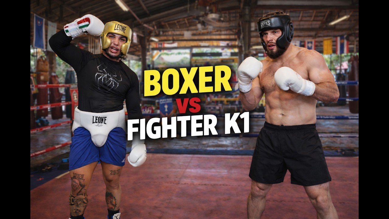 Sfido un Fighter di K1 nella boxe🥊 