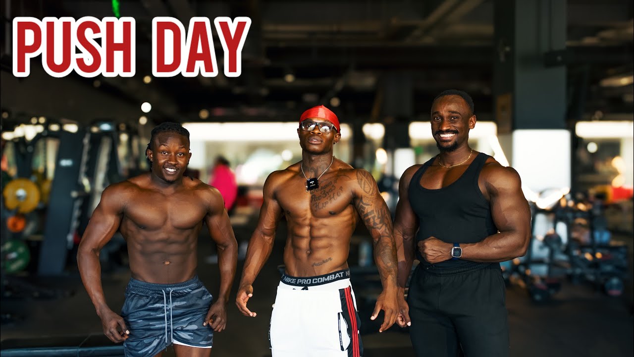 FITNESS AND SUCCESS EP 1 | WITH TILEH PACBRO PUSH DAY