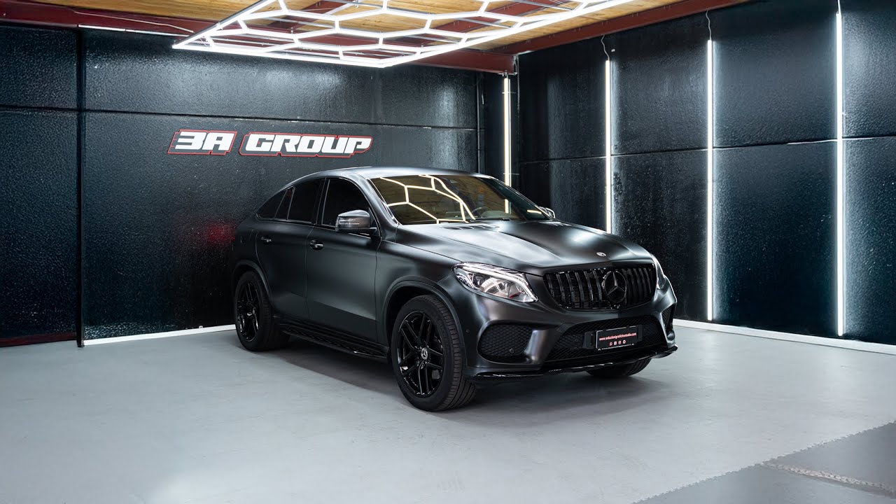 Soluzioni Grafiche Wrap Mercedes GLE350D!! (LA PANTERA NERA)