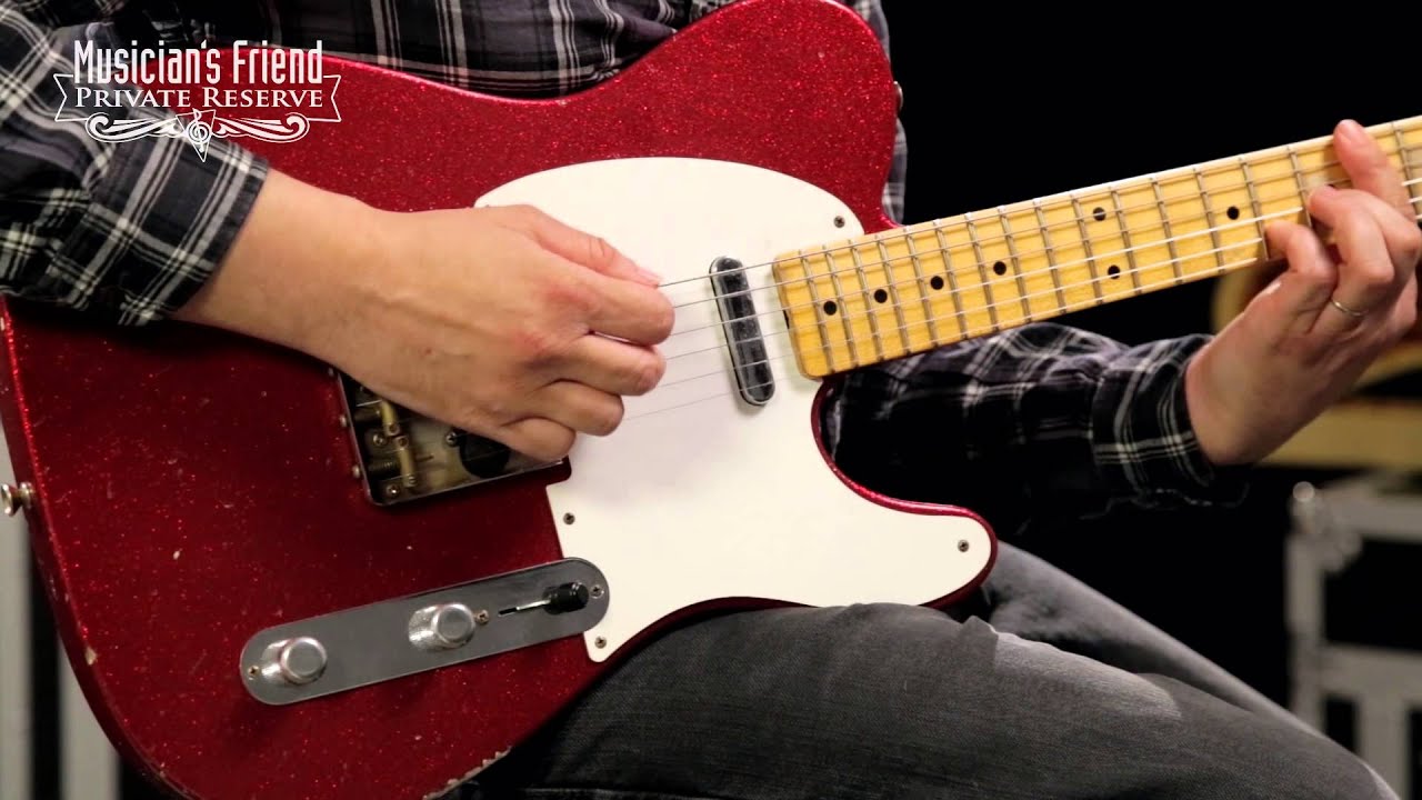 Fender Custom Shop Masterbuilt By Greg Fessler '50s Heavy Relic Telecaster Electric Guitar
