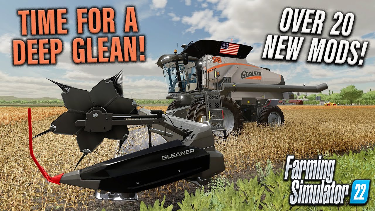 GLEANER THAN YOUR AVERAGE NEW MODS! ON FARMING SIMULATOR 22 | PS5 (Review) 24th Sept 24.