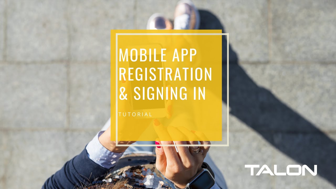 Talon Mobile App: Login Update 07.21.20