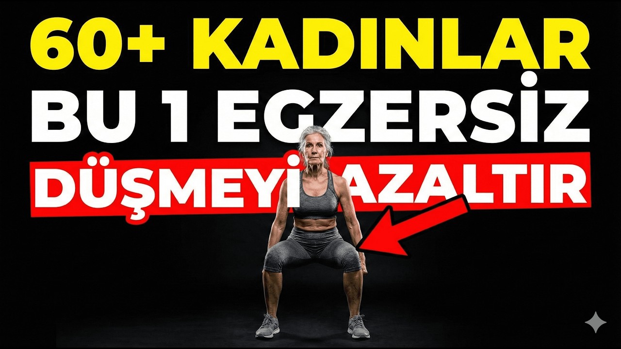 60 Yaş Üstüyseniz Yürümek Yetmez – Bu 3 Egzersizi Yapın
