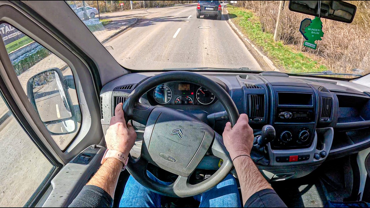 2006 Citroën Jumper (2.2 HDI 120 hp) | POV Test Drive #2387 Joe Black