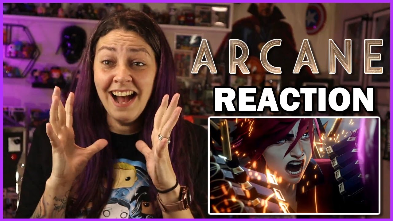Arcane Official Trailer Reaction | TUDUM | Netflix