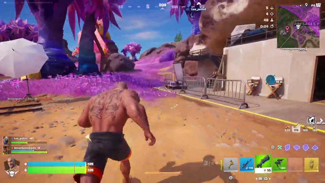 Go faire de la Battle Royale avec les_petiot et Lévine