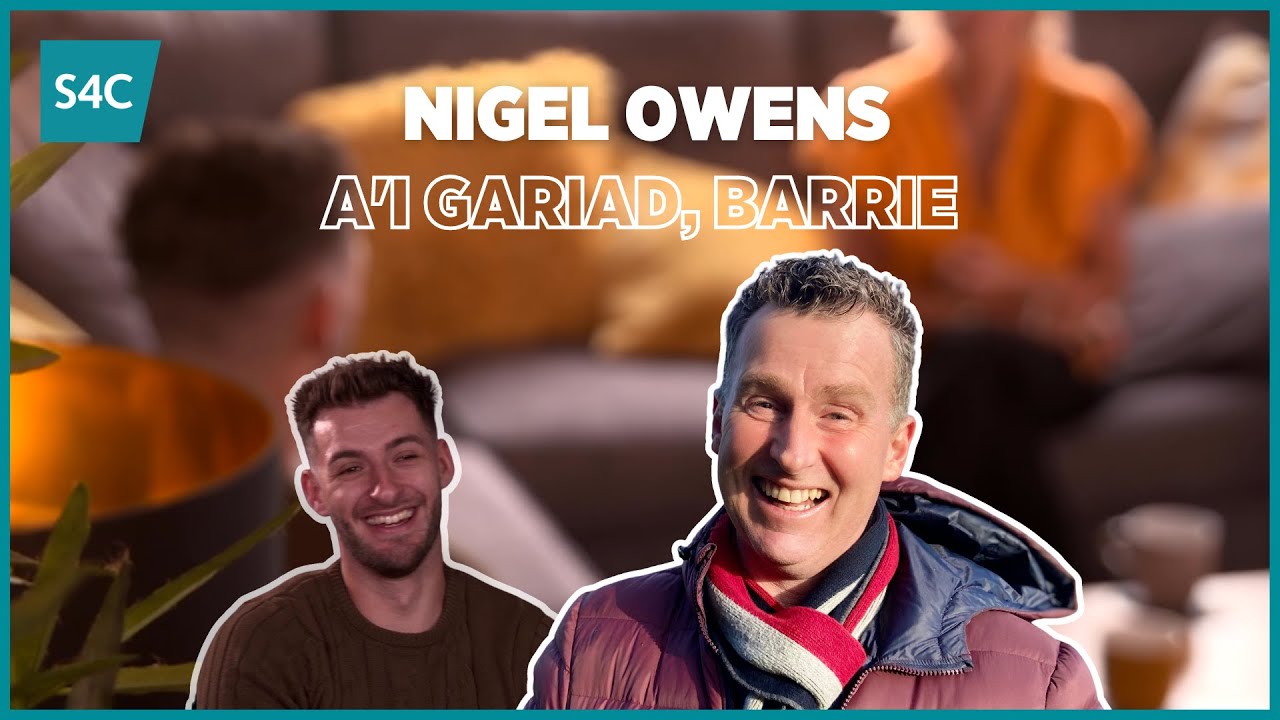 Nigel Owens a'i gariad, Barrie | Nigel Owens 50