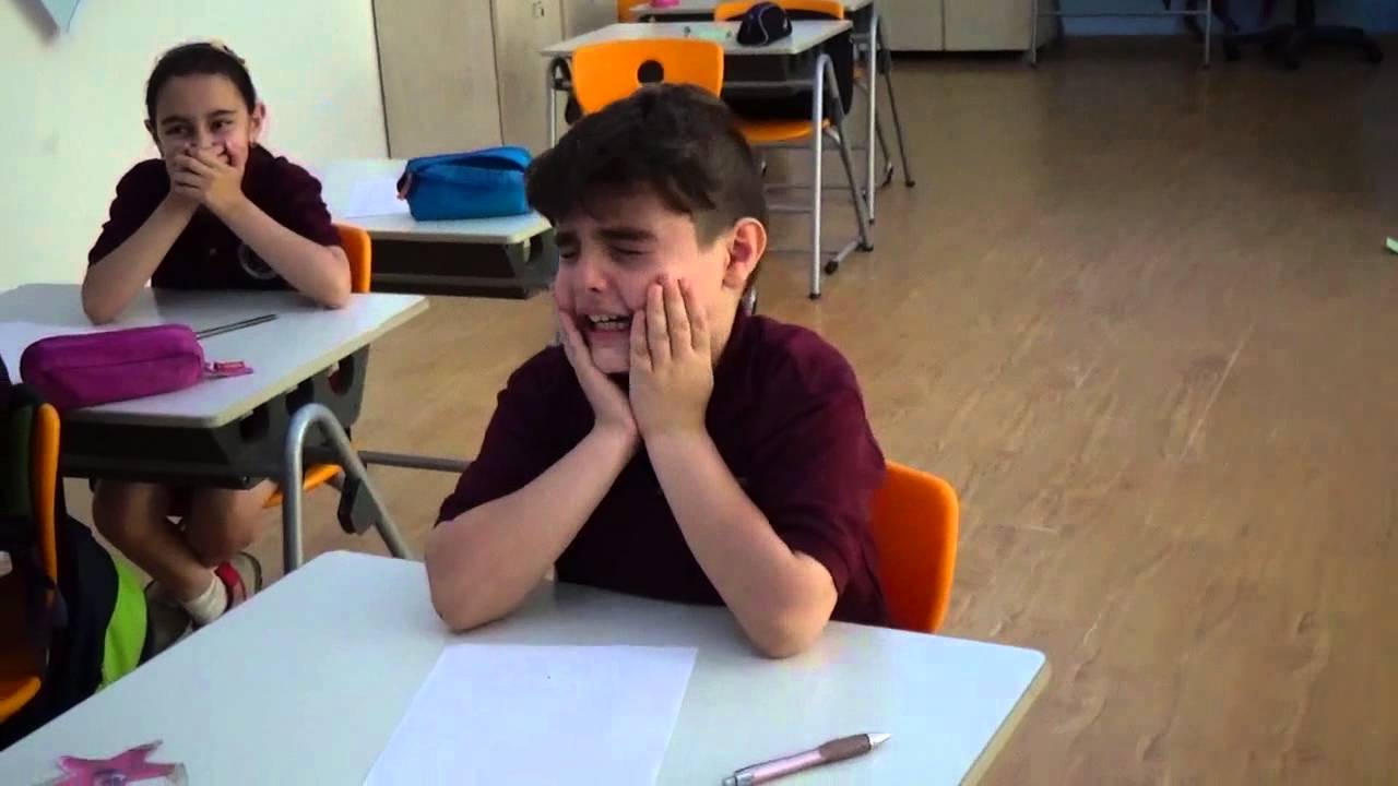 The European Azerbaijan School, grade 4D, Pantomime