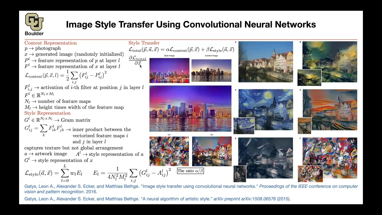 Image Style Transfer | Lecture 29 (Part 3) | Applied Deep Learning (Supplementary)