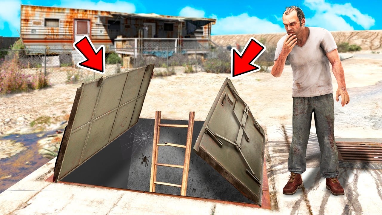 ЧТО НАХОДИТСЯ В ПОДВАЛЕ ТРЕВОРА в ГТА 5? УЖАСНАЯ ТАЙНА ТРЕВОРА! ОБЗОР МОДА GTA 5 ОНЛАЙН