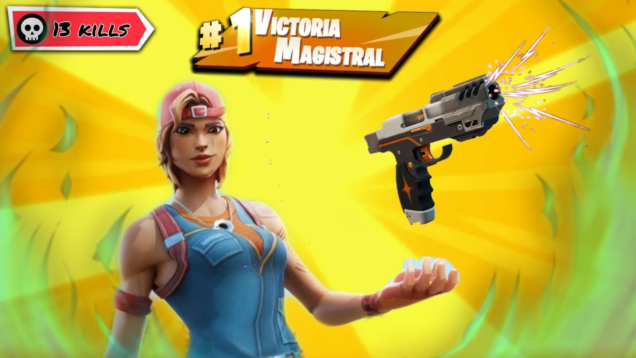PARTIDAZA CON LA PISTOLA DE HIPER RÁFAGAS EN FORNITE RECARGA (está chetada 😱)