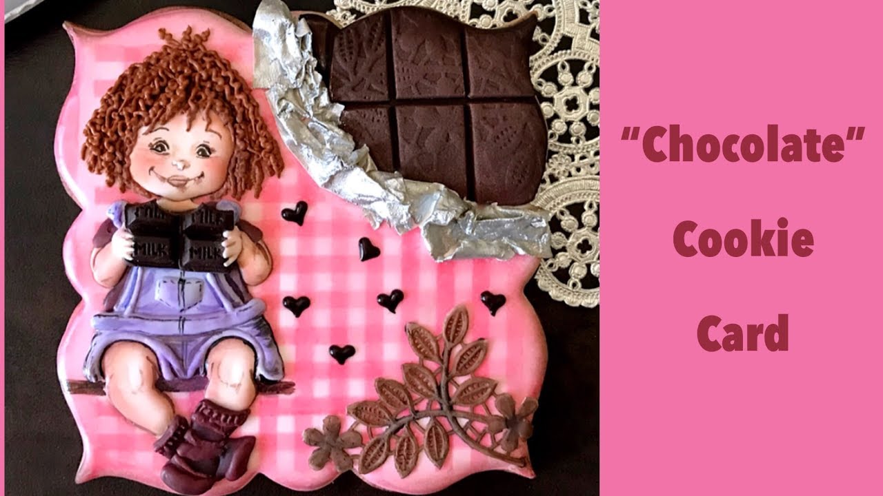 She Loves Chocolate.. Me too!... Pressure Piping Technique