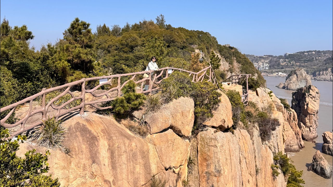 baoping mountain in dongtou.wenzhou