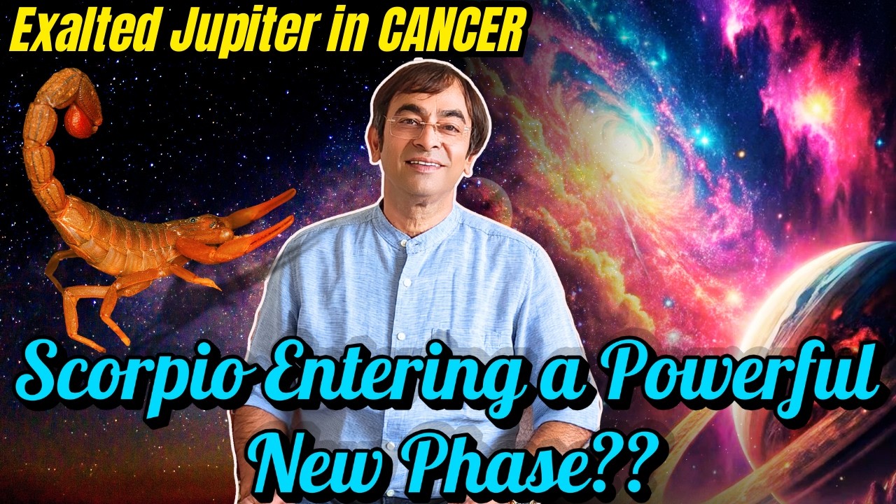 Scorpio ♏ Jupiter in Cancer ♋ – Luck, Travel & Higher Wisdom Activated?? #astrology #vrishchikrashi