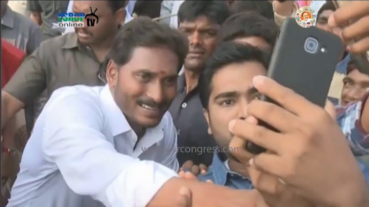 YS Jagan Prajasankalpayatra visuals on 63rd Day in Chittoor District - 16th Jan 2018