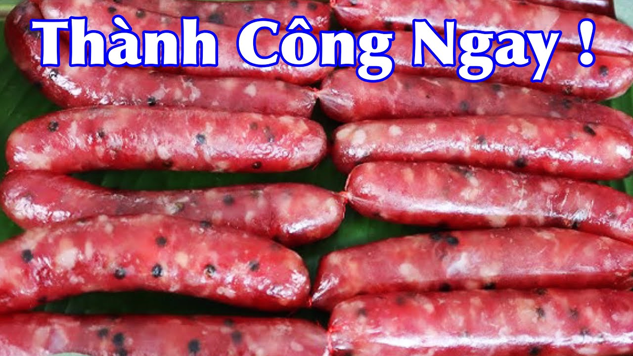 LẠP XƯỞNG- Không Ngờ Thêm Bước Này Lạp Xưởng Ngon Khó Tả- Dried Sausage