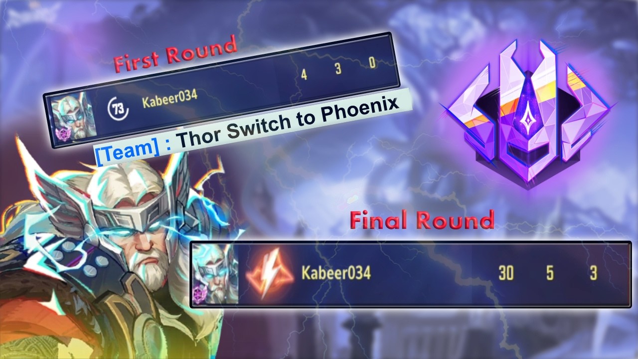 Season 6.5 BUFFED THOR – Solo Tank Carrying HARD