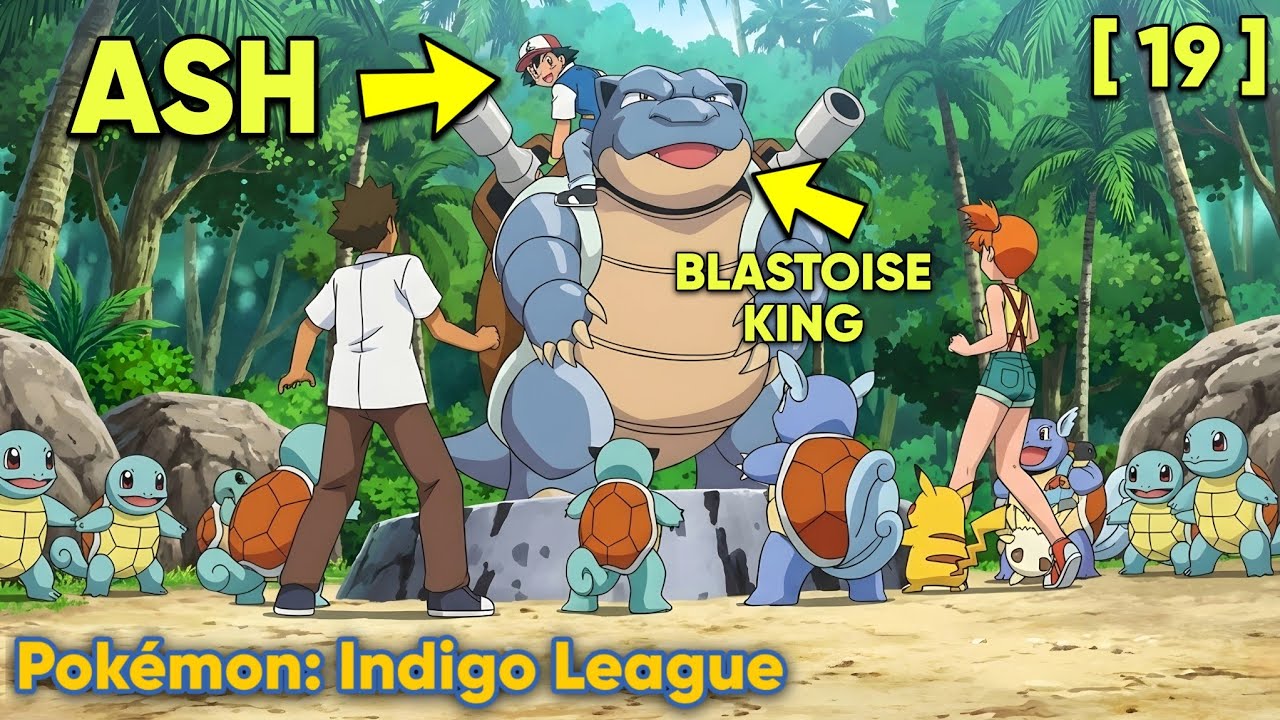 NAKAKITA SINA ASH NG TAGONG ISLA NG MGA POKEMON | KINGDOM OF TURTLE POKEMON | POKEMON TAGALOG RECAP