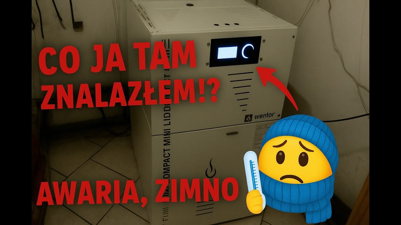 Jedziemy do Wrocławia, Awaria pieca plus dodatkowe prace gospodarcze. Vlog 002