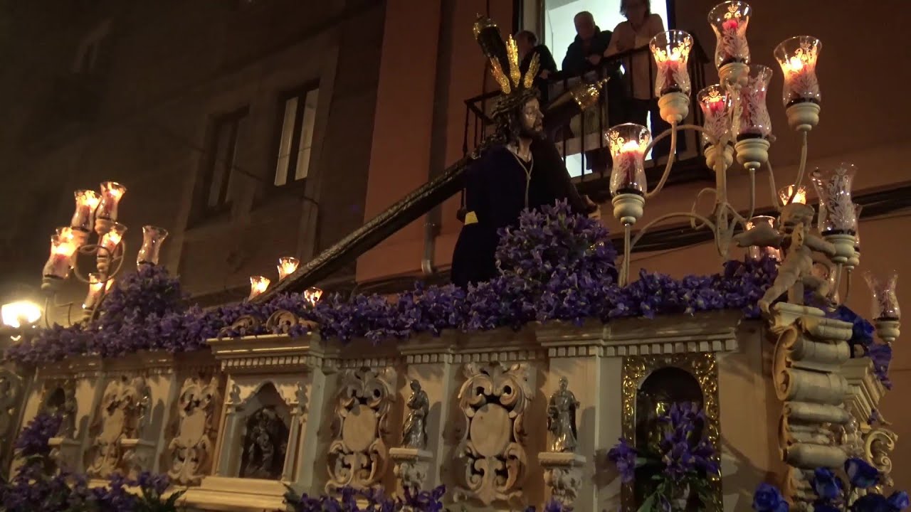 Semana Santa en Madrid. Miércoles Santo. Hermandad Tres Caídas y Esperanza de Madrid