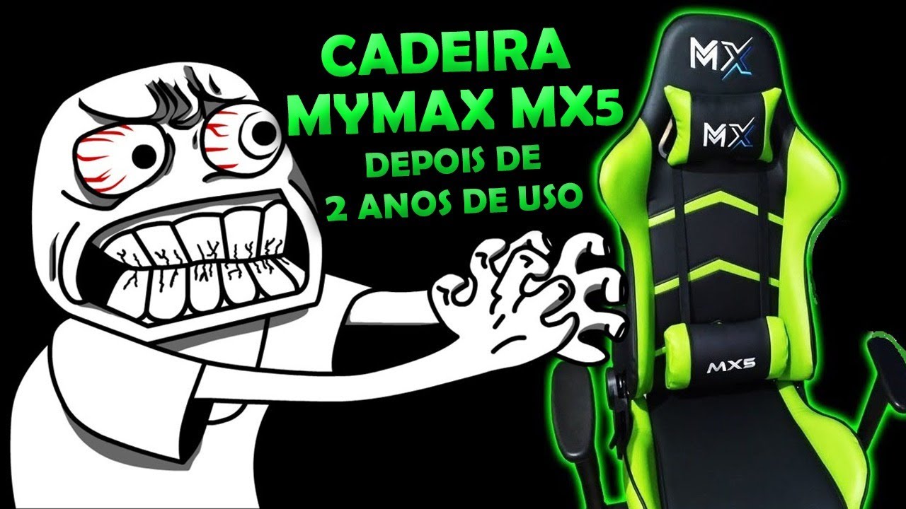 Cadeira MX5 Mymax - Depois de 2 anos de uso