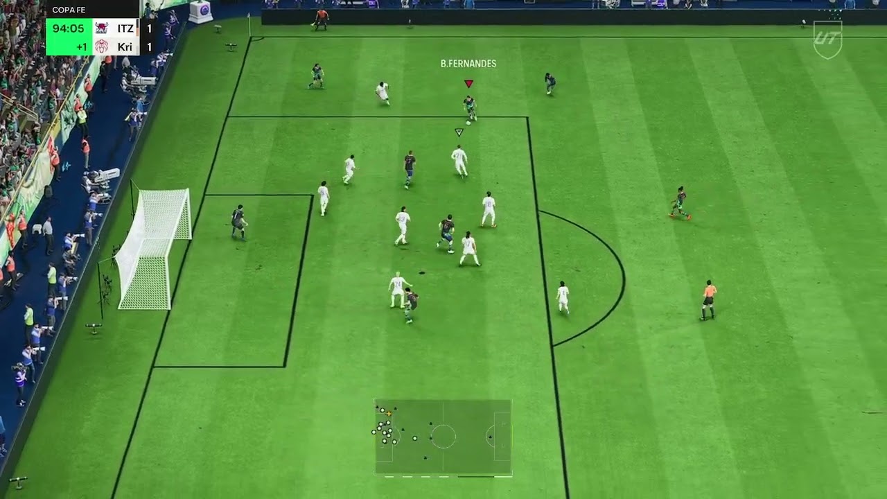 Bruno Fernandes 93 is insane