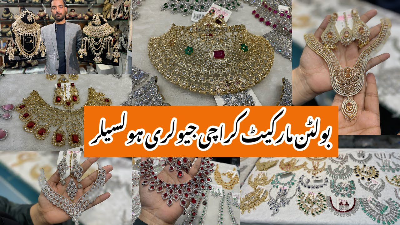 Bolton market karachi-Crush,Rajwadi,Ad Zarcon Jewelry Shopping From Wearhouse Local Bazar Pakistan