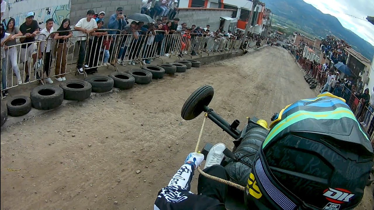 🏎️🥈CARRERA DE COCHES DE MADERA __San Roque 2025_ECUADOR🇪🇨
