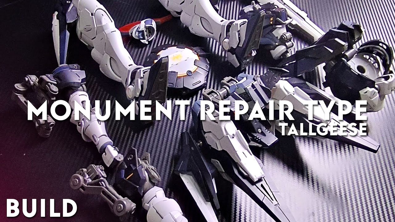 PG 1/60 Monument Repair Type | SPEED BUILD | ASMR BUILD | Model Kit by Nillson Works