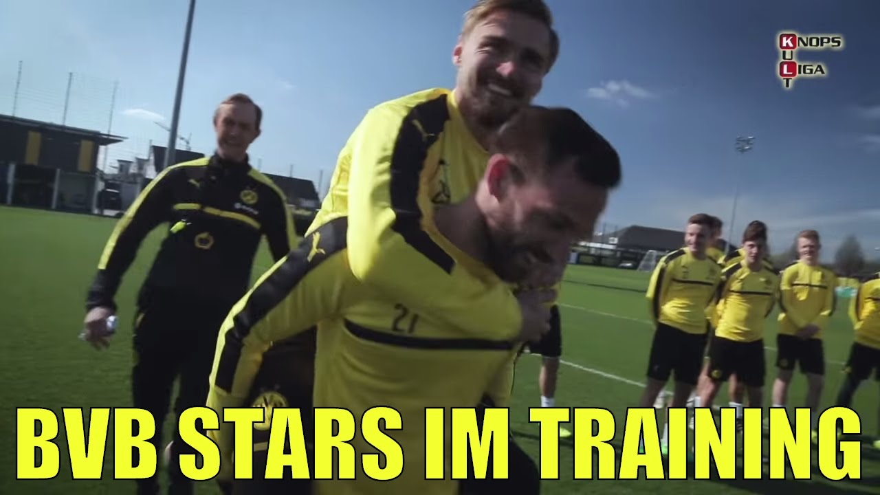 Kult Tuchel veräppelt echte BVB Stars beim Training | Teil 1