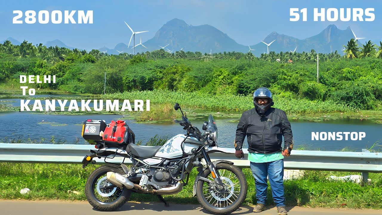 DELHI TO KANYAKUMARI NON STOP 2800kM RIDE IN 51 HOURS | EP-1 South India Ride 