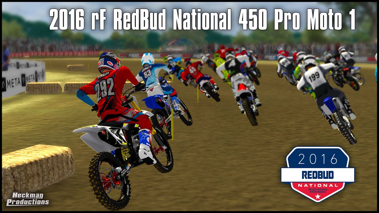 Mx Simulator | 2016 rF RedBud National - 450 Pro Moto 1