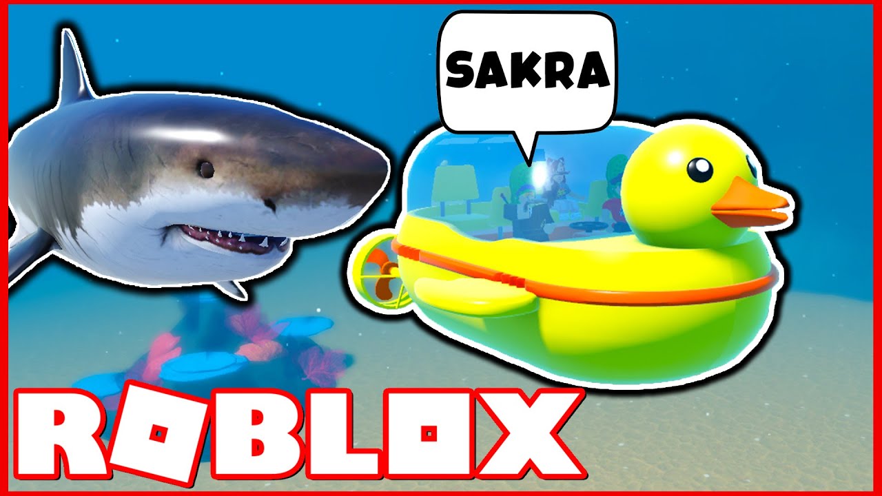KOUPIT PONORKU NEBYL DOBRÝ NÁPAD!🤣 Roblox Shark Bite 2 w/@Makousek