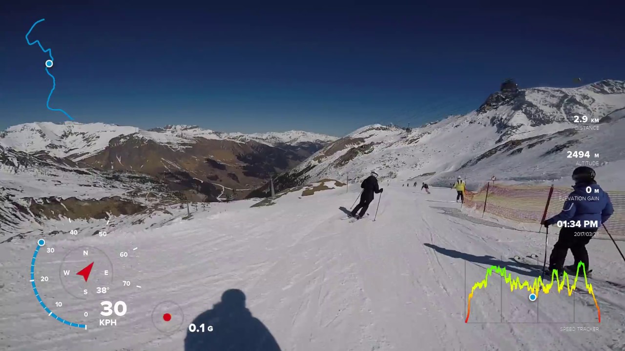 Hintertuxer Gletscher 2017 - Talabfahrt 