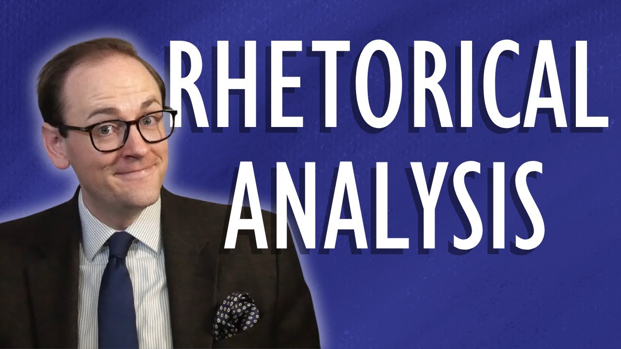 Rhetorical Analysis Is Easy and Useful (and Fun!)