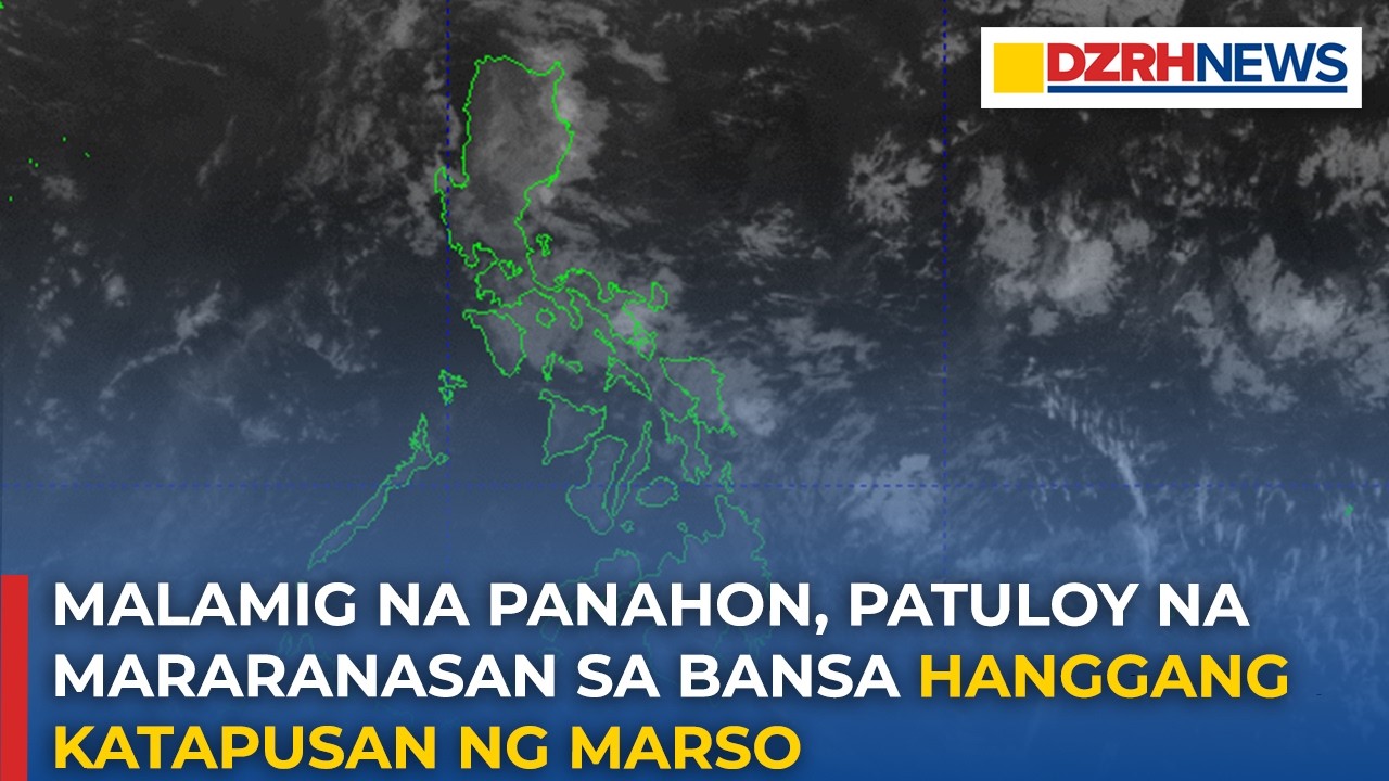 Malamig na panahon, patuloy na mararanasan sa bansa hanggang  katapusan ng Marso - DOST-PAGASA