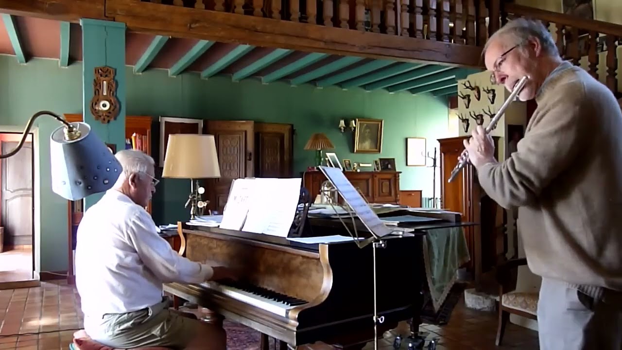 Maria Theresia v Paradis:  'Sicilienne'  (flute & piano)