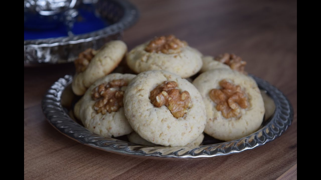 Walnut Shortbread Biscuit — Ready in 15 minutes — Must Try !