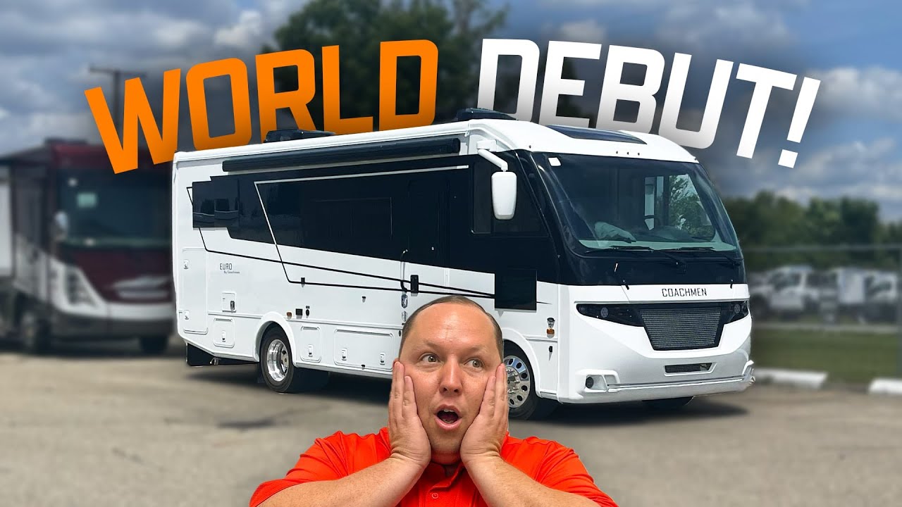 Мировой дебют - Coachmen Euro 2025 25TB - Две односпальные кровати!