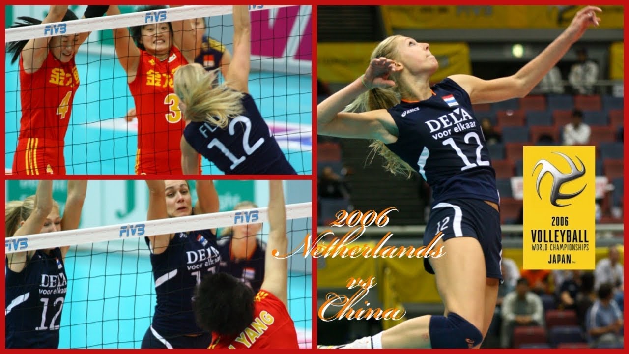 【HD】2006 🇳🇱 Netherlands vs China 🇨🇳 🏐 Women Volleyball 🏐 FIVB World Championship