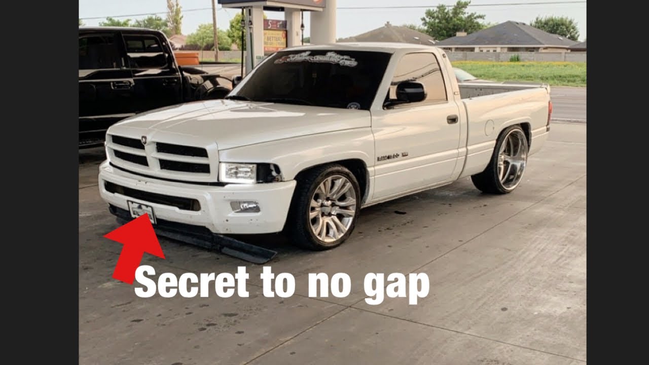 4th gen bumper on 2nd gen conversion no gap!! Secret