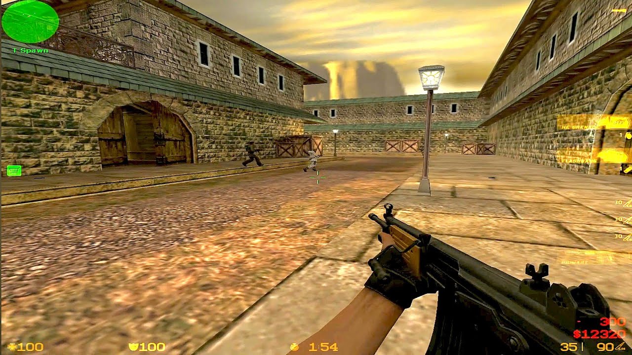 Counter Strike 1.6 | Mission 32 De_Storm |  PC Gameplay | Walkthrough | Multiplayer | Longplay 